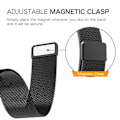 Pikkukuva 5 / 5: Metalliranneke Fitbit Versa 2 3 4 Lite Sense -rannekkeelle Milanese Sense 2 Vaihto Magneettinen Loop Rannekoru Fit Bit Kellonranneke Ruusuvaaleanpunainen V...