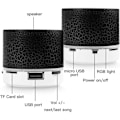 Pikkukuva 5 / 5: Bluetooth-kaiutin hyvällä äänenlaadulla ja musikaalisuudella, valkoinen