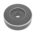 Pikkukuva 1 / 5: XJ-45 Rpm Adapteri - Alumiini - 7 Tuuman Vinyylilevy Kupoli 45 Adapteri Musta