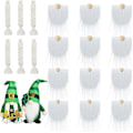 Miniatyrbild 1 av 5: XJ-Paket med 30 tomteskägg, förklippta tomteskägg för hantverk, DIY-tomtedockor, julcosplay_v (YJD)