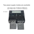 Miniatyrbillede 3 af 5: XJ-Np-w126 Batteri Dobbelt Oplader Smart Digital Oplader Til Xt3 X100v Xt200 Xt30 Xa7 Kamera Batteri Ch