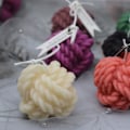 Miniatyrbillede 3 af 5: XJ-Lysforme lys stearinlys DIY støbeforme i silikoneform hvid