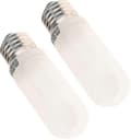 250W E27 Halogenlampa för Studiobelysning, Frostat Edison Skruvlampor 2-pack