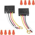 Beröringslampbrytare 2-pack, dimbar LED-lampkontrollmodul, ersättningssats för lampbrytare
