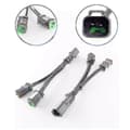 Miniatyrbillede 2 af 5: Y-type ledninger Deutsch DT DTP 2-pin stikadapter til LED-arbejdslys eftermonteringsstik {DB}