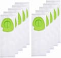 10-pack Gtech Pro Pro2 K9 dammsugare engångsdammsugarpåsar ATF301 ATF303 ATF305 ATF307 ATF308