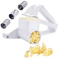 Cheese Grinder Classic - Plastic - Multifunctional Table Grater - 3 Cutting Edges - Drum Grater - Suitable as Cheese Grinder and Grater