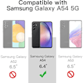Miniatyrbild 2 av 2: Samsung A54 Matt Svart Skal