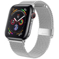 Miniatyrbild 2 av 3: Armband Milanese Loop Apple Watch - Välj Färg Grå 42/44/45/49 MM