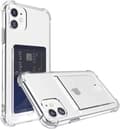 iPhone 13 Transparent iPhone Skal Korthållare Plånboksfodral