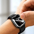 Miniatyrbild 3 av 4: Apple Watch 6/5/4/SE 40 mm Skärmskydd med Monteringsram