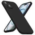 iPhone 15 Plus Matt Svart Skal - Extra Kamera Skydd iPhone 15 Plus