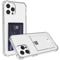 Miniatyrbild 1 av 5: iPhone 12 Pro Max Transparent iPhone Skal med Korthållare
