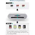Miniatyrbild 2 av 6: Lightning till SD/TF-kortläsare – 2-i-1 minneskortadapter för iPhone/iPad