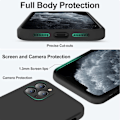 Miniatyrbild 3 av 3: iPhone 11 Pro Max Matt Svart Skal - Extra Kamera Skydd iPhone 11 Pro Max