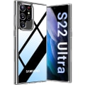 Miniatyrbild 1 av 2: Samsung Galaxy S22 Ultra Transparent TPU Skal