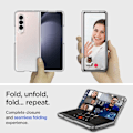 Miniatyrbild 7 av 8: Samsung Z Fold 6 Transparent Skal