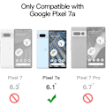 Miniatyrbild 6 av 6: Google Pixel 7A - Transparent TPU Skal