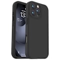 Miniatyrbild 1 av 3: iPhone 16 Pro Matt Svart Skal - Extra Kamera Skydd