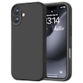 Miniatyrbild 1 av 4: iPhone 16 Matt Svart Skal - Extra Kamera Skydd iPhone 16
