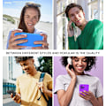 Miniatyrbild 2 av 3: iPhone 16 Pro Max Matt Svart Skal - Extra Kamera Skydd iPhone 16 Pro Max