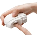 Miniatyrbillede 1 af 8: Elektrisk Automatisk Negleklipper med Lys, 2 i 1 Fingernegleklipper og Polermaskine USB Genopladelig, Sikker Fingernegletrimmer Hvid