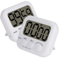 Miniatyrbillede 1 af 5: Digital Timer, 2-pak Basic Høj Lydstyrke Alarm Nedtællings Digital Timer Køkken Timer Begivenhed Timer