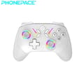 Miniatyrbilde 1 av 11: Teal Rød Trådløs Bluetooth-kontroller med Type-C, Kompatibel med PS4, iOS, Android, Switch og PC