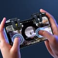 Miniatyrbillede 4 af 10: Sort trådløs spilcontroller, kompatibel med Switch-konsol, multiplatform gamepad med bevægelseskontrol