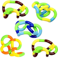 Miniatyrbillede 1 af 5: Håndtangles Fidget Legetøj, Twisted Decompression Legetøj, Frit Rot