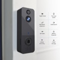 Miniatyrbilde 3 av 5: Trådløs ringeklokke med 720P HD-kamera, WiFi-video, nattsyn, toveiskommunikasjon, Cloud-Speiche