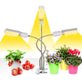 Miniatyrbillede 1 af 5: Plantelys, 3/6/12 timers automatisk tænd/sluk, 156 LED'er sollignende fuldspektrum vækstlys, lampe til indendørs planter