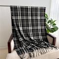 Miniatyrbillede 3 af 7: Ny Luksuriøs Vintervarm Sjal Mode Tartan Kvast Mode Sjal Til Mænd Kvinder Fortykkelse Lange Sjal Enkle 200X70cm Wrap Sjal 3
