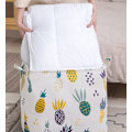 Miniatyrbillede 4 af 6: Ananas og hjorte, 2 stk., 43*32*45cm, Store Opbevaringskurve til Tøjopbevaring, Stof Vasketøjskurv, til Dyne, Pude, Sengetøj, Tæppe og Kl