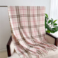 Miniatyrbillede 5 af 7: Ny Luksuriøs Vintervarm Sjal Mode Tartan Kvast Mode Sjal Til Mænd Kvinder Fortykkelse Lange Sjal Enkle 200X70cm Wrap Sjal 3