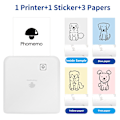 Miniatyrbillede 1 af 5: M02 Pro Termisk Miniprinter - Bærbar Printer Kompatibel med iOS og Android - 15/25/53mm Termisk Etiketudskrivning