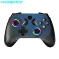 Miniatyrbillede 10 af 11: Teal Rød Trådløs Bluetooth Controller med Type-C, Kompatibel med PS4, iOS, Android, Switch og PC