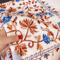 Miniatyrbild 7 av 7: Lyxig vinterhalsduk i kashmir med broderi, hög kvalitet, tjock, varm ullpashmina för kvinnor 2