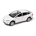 Miniatyrbillede 1 af 3: 1:32 Tesla Model Xs Aloy bilmodel white