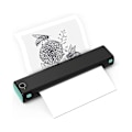 Miniatyrbillede 1 af 5: Lille Mini Blækfri Termisk Printer til A4 Genopladelig Letvægtsprinter til Kontor Kvittering