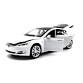 Miniatyrbillede 2 af 3: 1:32 Tesla Model Xs Aloy bilmodel white