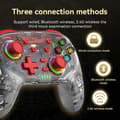 Miniatyrbillede 5 af 10: S3 Bluetooth Gamepad med modtager, trådløs controller kompatibel med Android, iOS, PC