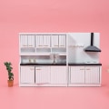 Miniatyrbillede 3 af 5: Miniature møbler legetøj dukkehus DIY dekoration tilbehør mini 1:12 hjem vask