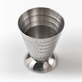 Miniatyrbillede 3 af 5: Rustfrit stål cocktail jiggers, 2,5 oz, 75 ml, 5 spiseskefulde, pakke med 2