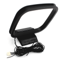 Miniatyrbillede 1 af 5: 1 stk. Fm Am Loop Antenne Til Modtager Med 3-bens Mini Stik Til Sharp Chaine Stereo Av Receiver