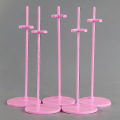 Miniatyrbild 2 av 5: Sinknap 25cm DIY Dockstöd Stativ Displayhållare Barn Flicka Modell Leksak Tillbehör Transparent 5pcs
