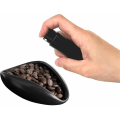 Miniatyrbilde 2 av 5: Kaffe bønne doseringskopp og sprayflaske sett for Espresso, Kaffe bar tilbehør, Keramisk enkel doseringsbrett for kaffe Black