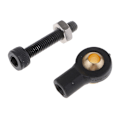 Miniatyrbilde 3 av 4: 10 stk M3 metallkulehodeholder stangende kuleledd for Rc-bil 3xh6xl20mmxm3