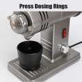 Miniatyrbillede 3 af 5: 2024 58mm Kaffemålerkop, Aluminiumslegering Espresso Måletrågt Kaffemålering Dispenser Cof