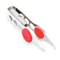 Miniatyrbilde 3 av 4: Pinsett med LED-lys silver